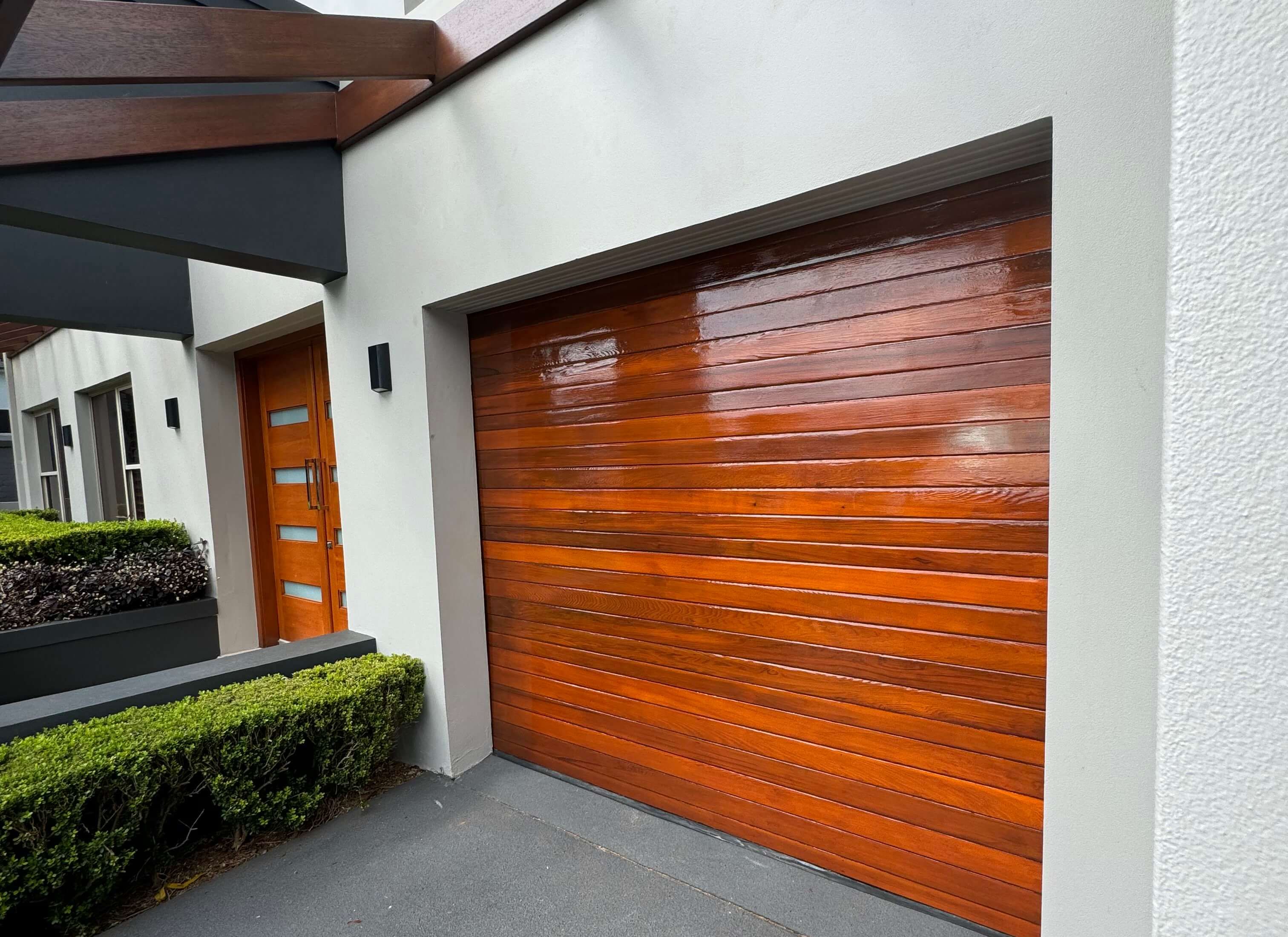 Professional garage door painting in Sydney