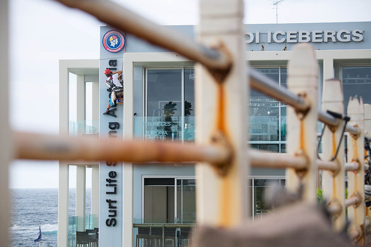 Bondi Icebergs detail work