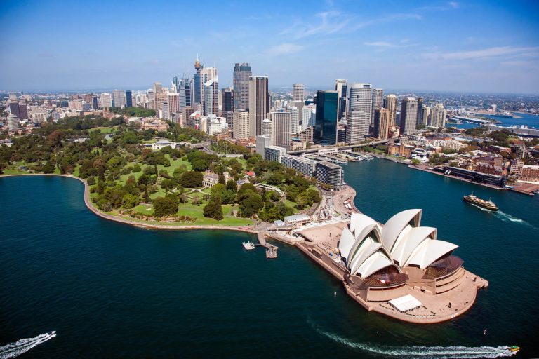 Sydney Harbour and cityscape